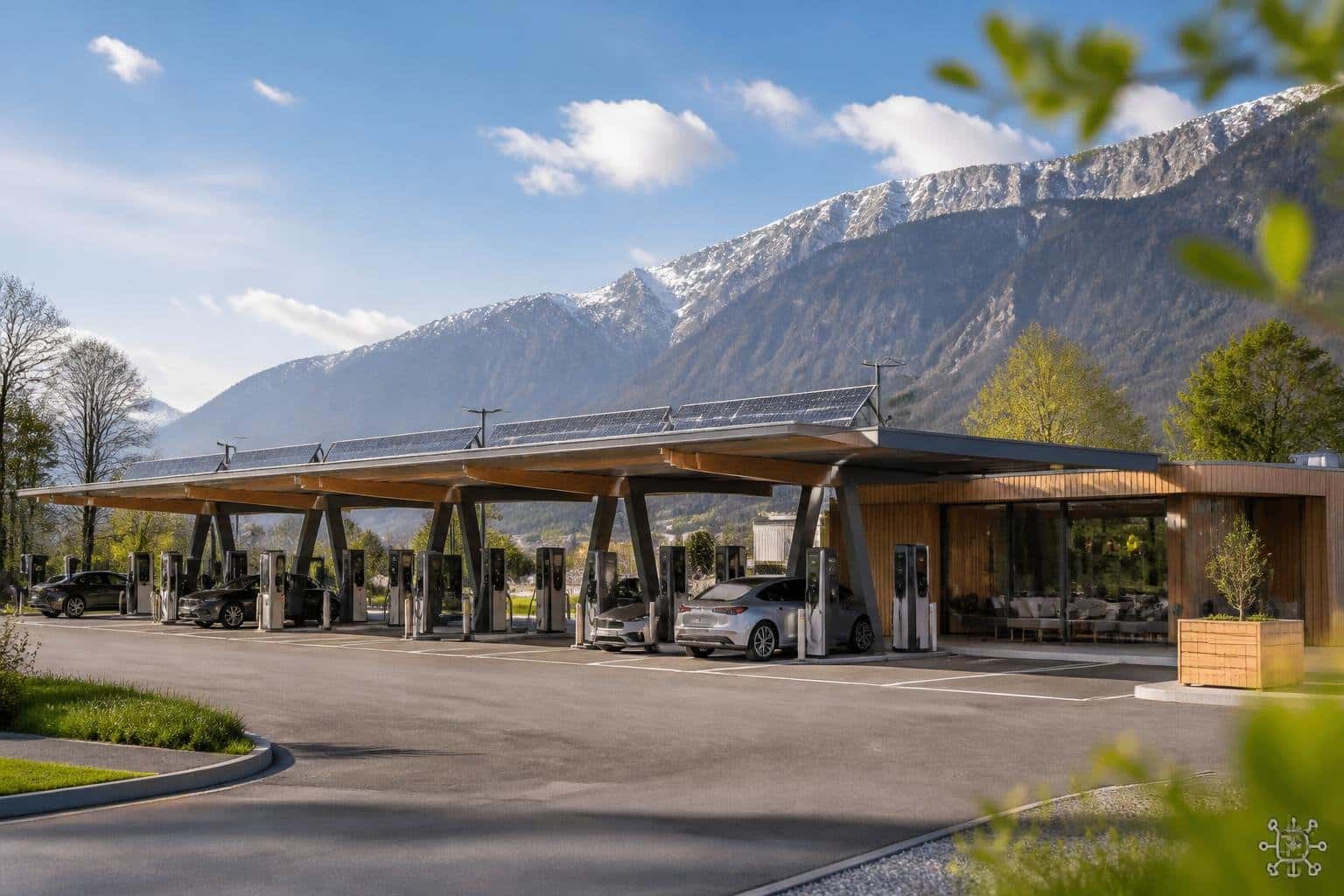 Kelag eröffnet Kärntens größten E‑Ladehub in Hermagor