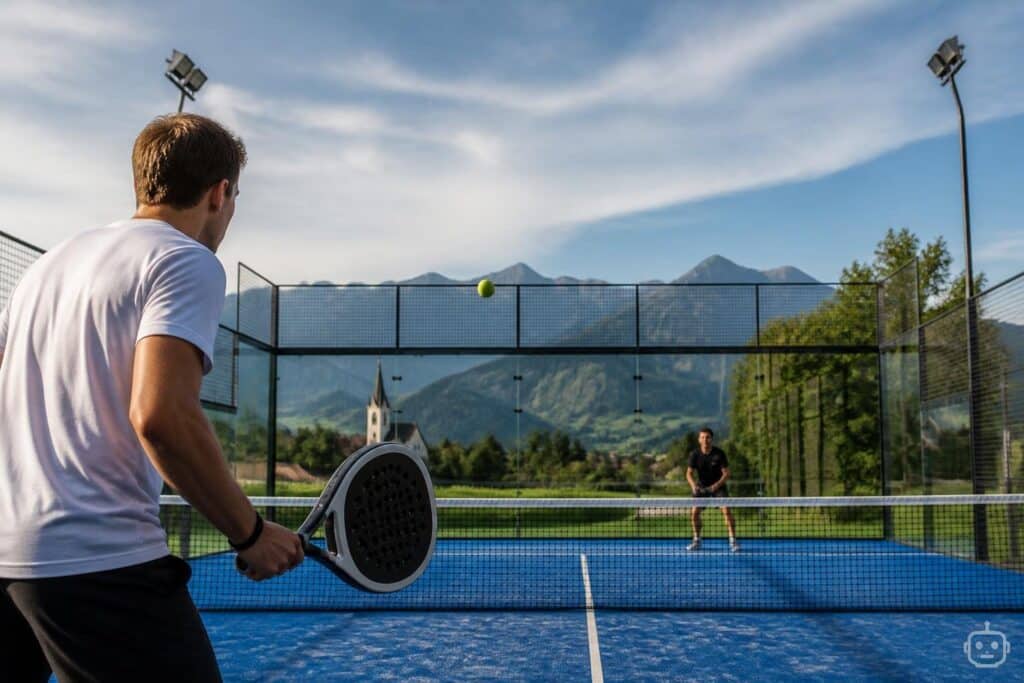 Wegen Gottes Segen mussten Feldkirchens Padelsportler warten