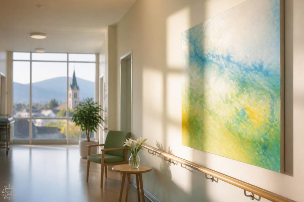 Januš-Ausstellung auf Palliativstation