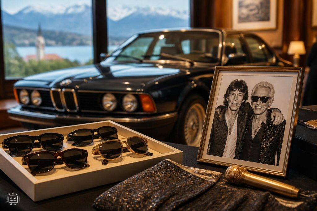 Heino-Versteigerung: Sonnenbrillen, ein BMW und Foto mit Jagger