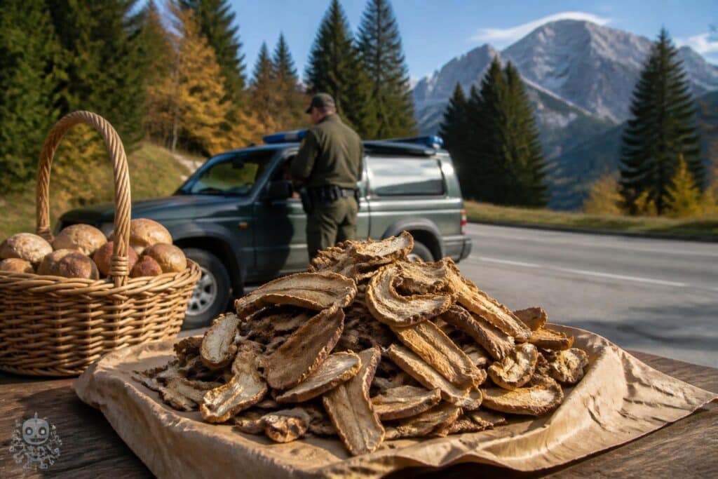 Italiener bot illegal kiloweise Steinpilze an