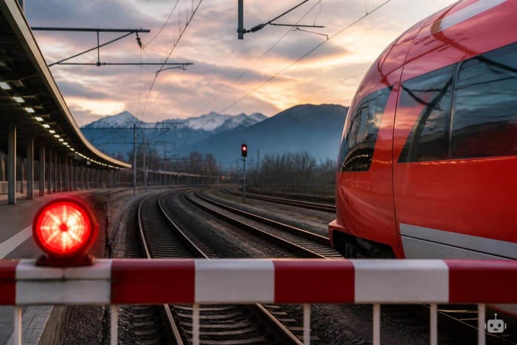 Südstrecke unterbrochen: Chaos im Bahnverkehr vorprogrammiert