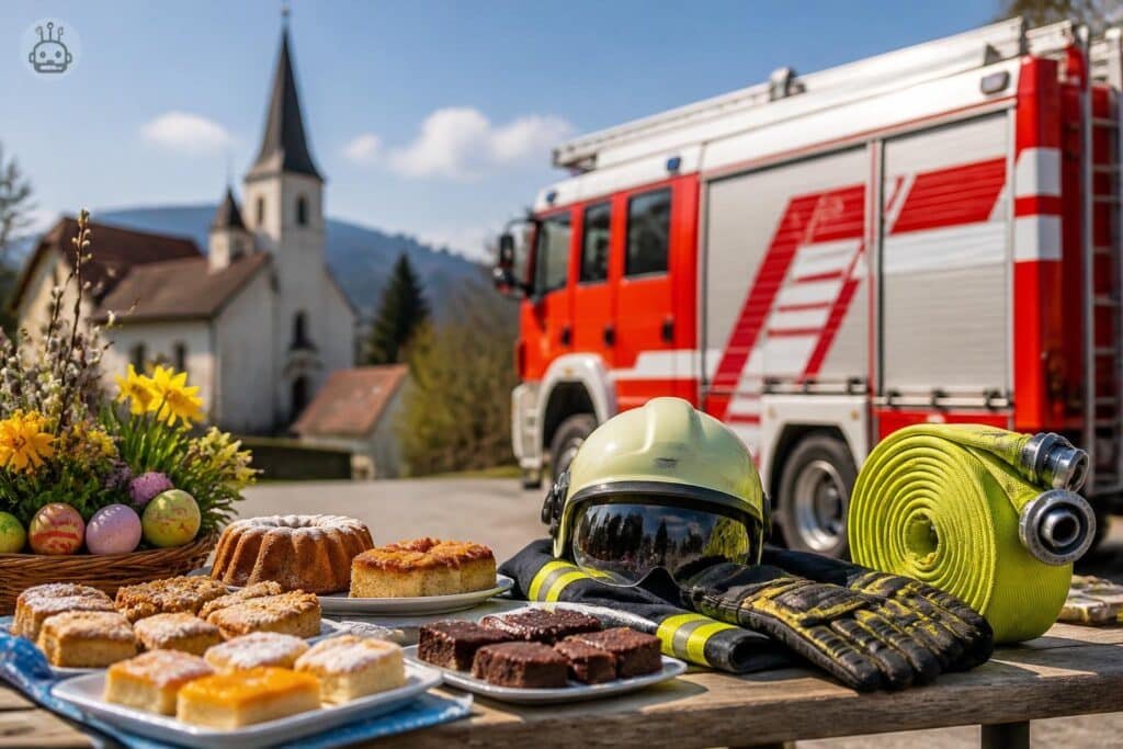 Neue Ausrüstung in St. Georgen nach Kuchenbuffet
