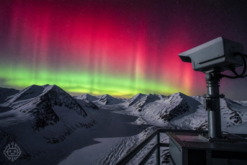 Webcam filmt seltenes Himmelsspektaktel über Kärnten