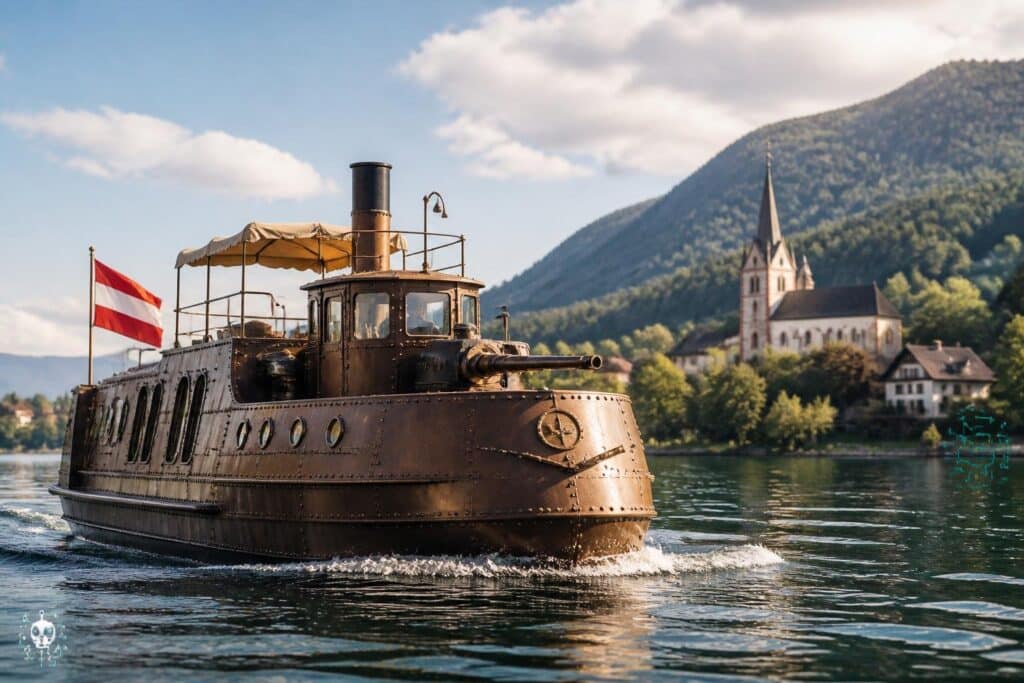 Mit einem Panzerkreuzer wird runder Geburtstag in Kärnten gefeiert