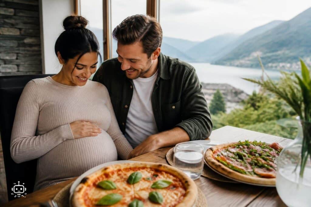 Babyname von Amira Alys Tochter wurde bei Pizza-Essen gefunden