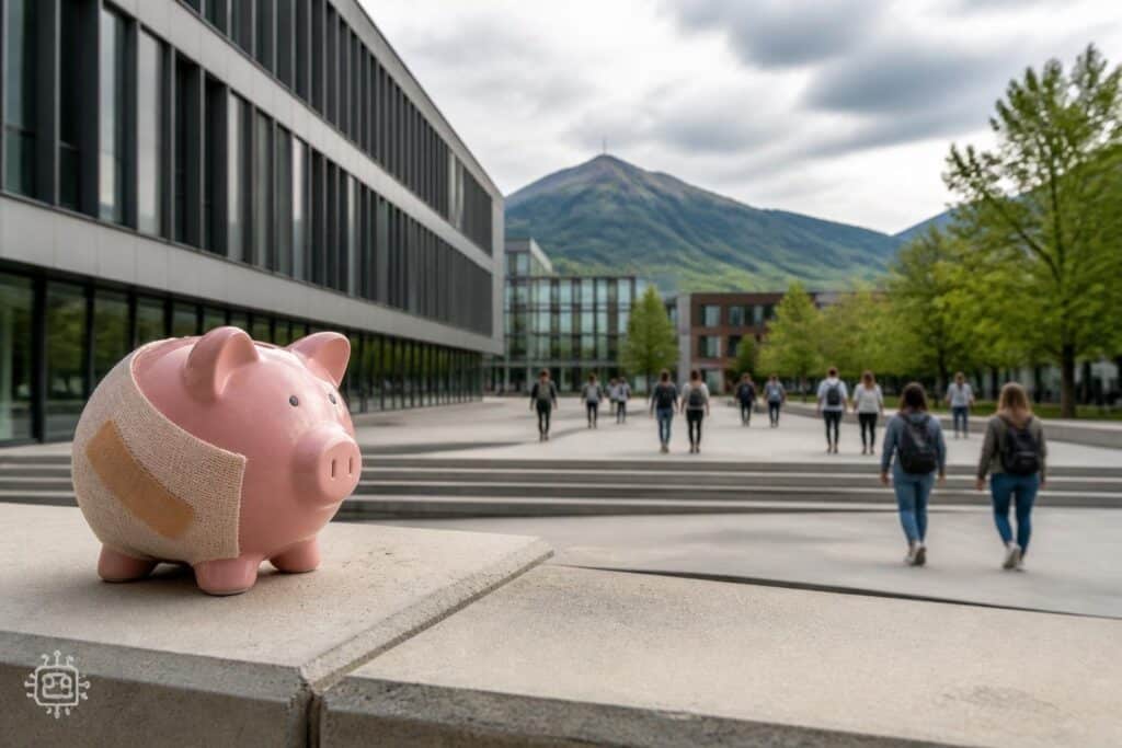 Trotz Rekord bei Studierenden droht Uni der Sparstift