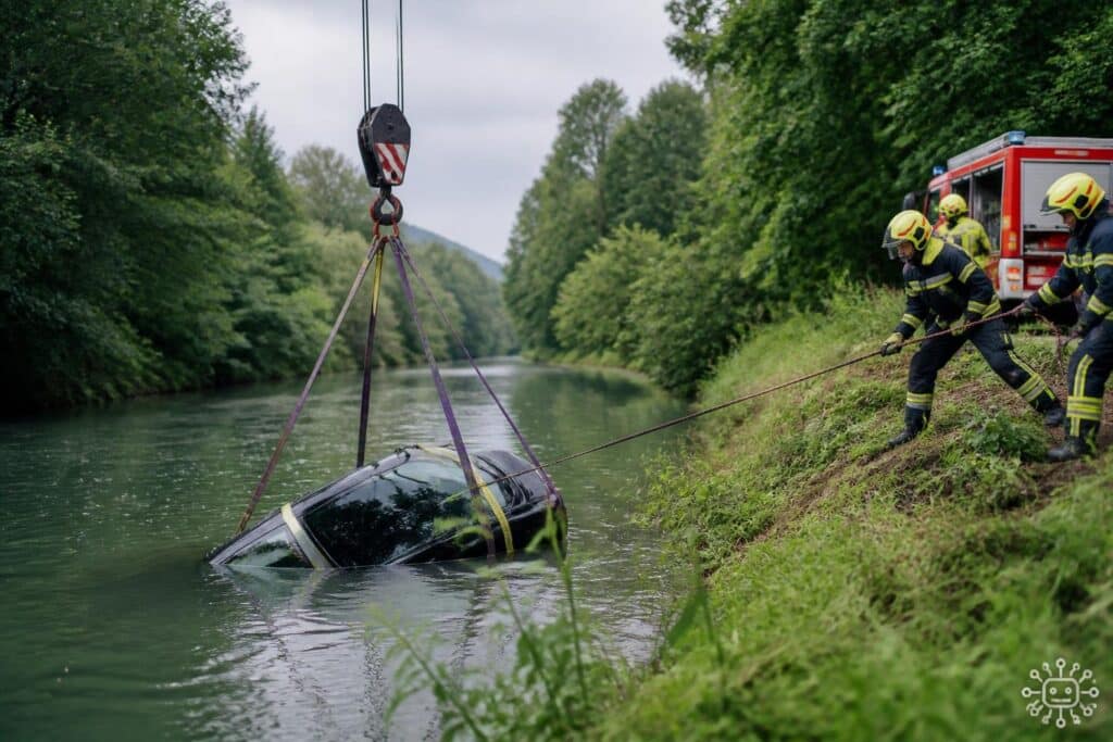 Wagen landete in Sattnitz