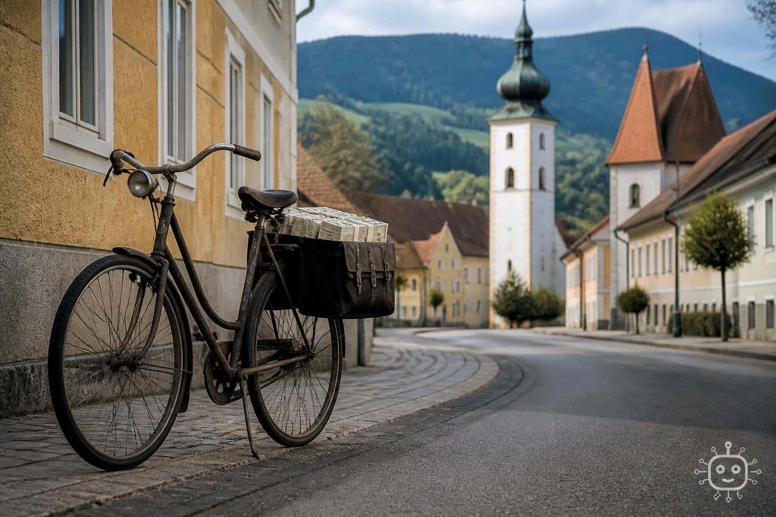 Kärnten: 225.000 Euro mit altem Fahrrad abtransportiert