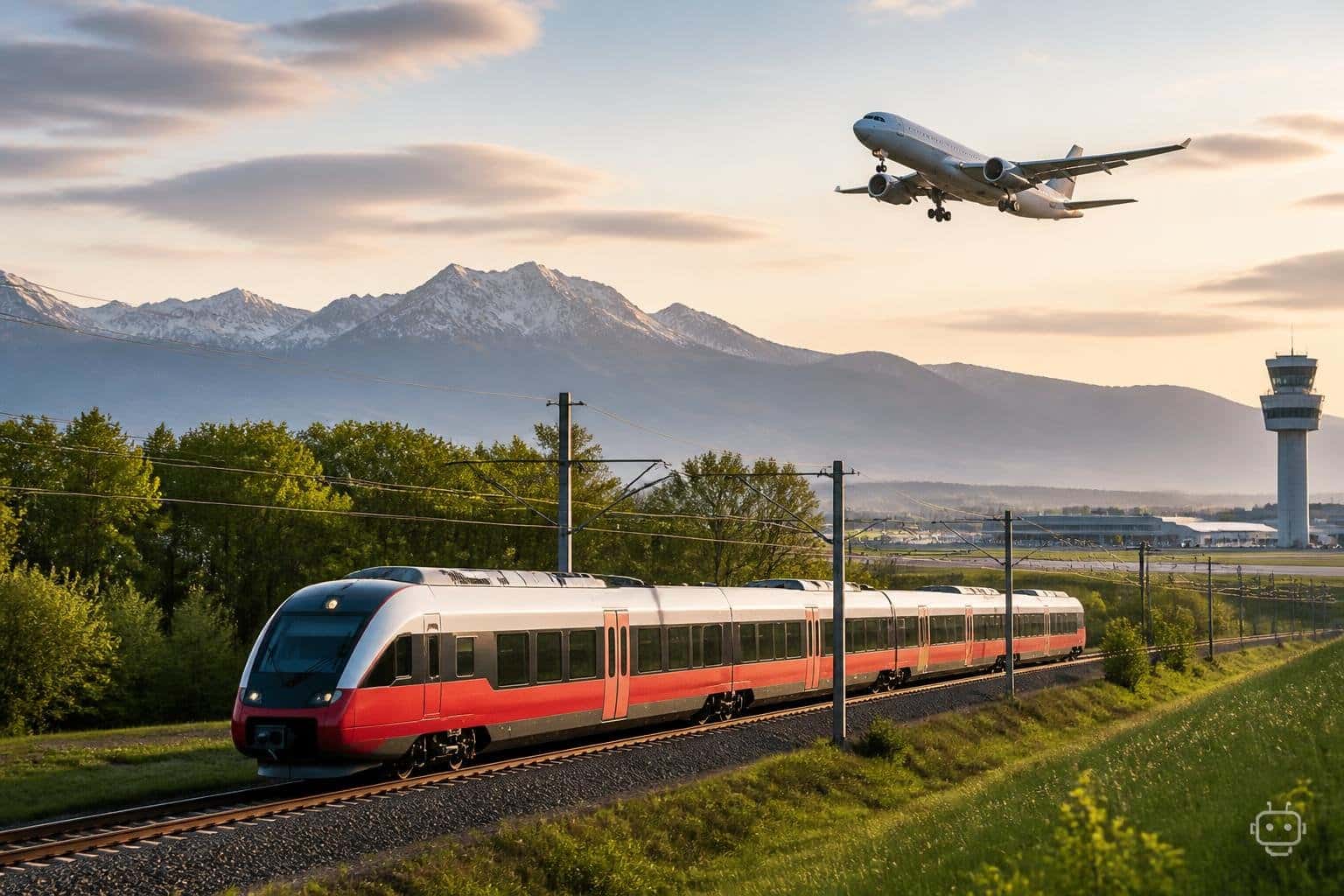 Koralmbahn hält nun auch am Flughafen Graz