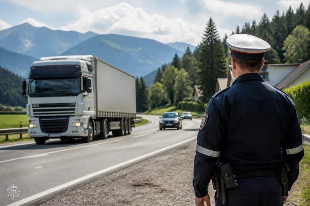 Kärntner Bürgerinitiative fordert Polizeikontrollen für Lkw