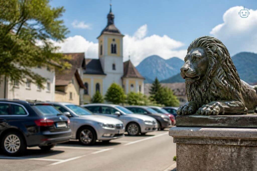 Feldkirchens Parkplätze werden weiterhin vom „Löwen“ überwacht