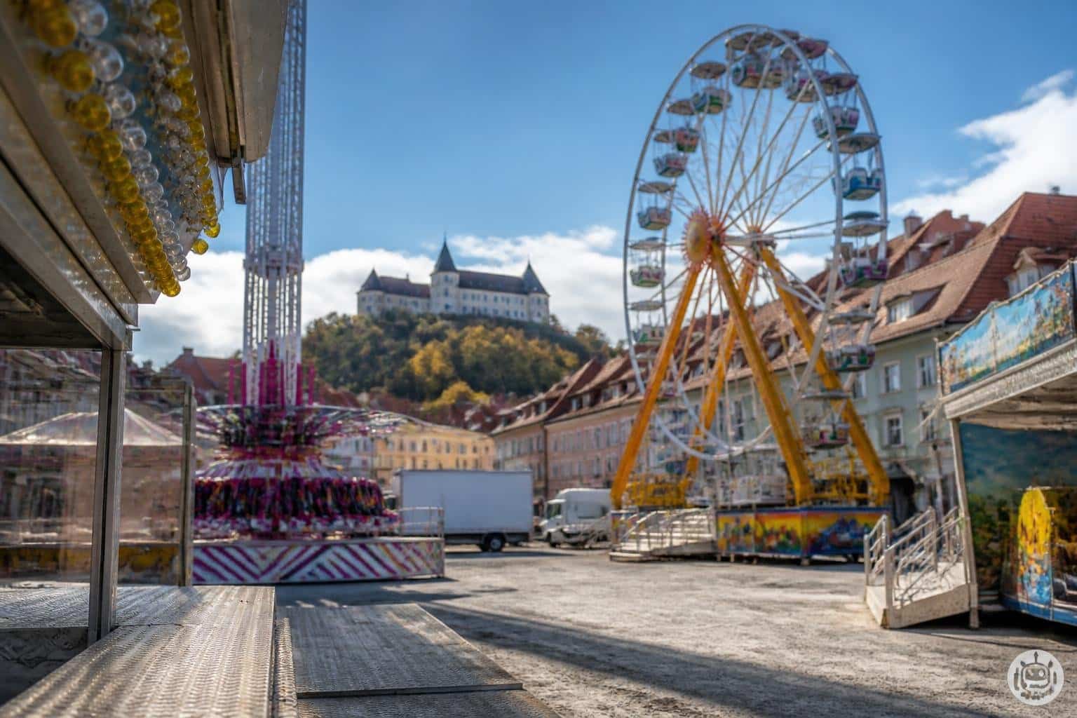 Am Kolomonimarkt steht schon alles in den Startlöchern
