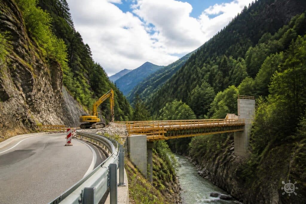 Bau von Radweg Lieserschlucht geht weiter