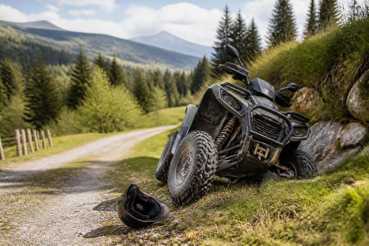 90-Jähriger bei Quad-Unfall verletzt