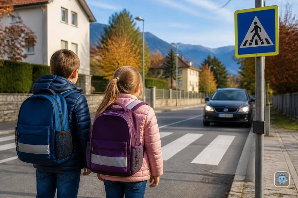 Gefährliche Schulwege: Wo Villacher Volkschulkinder aufpassen müssen