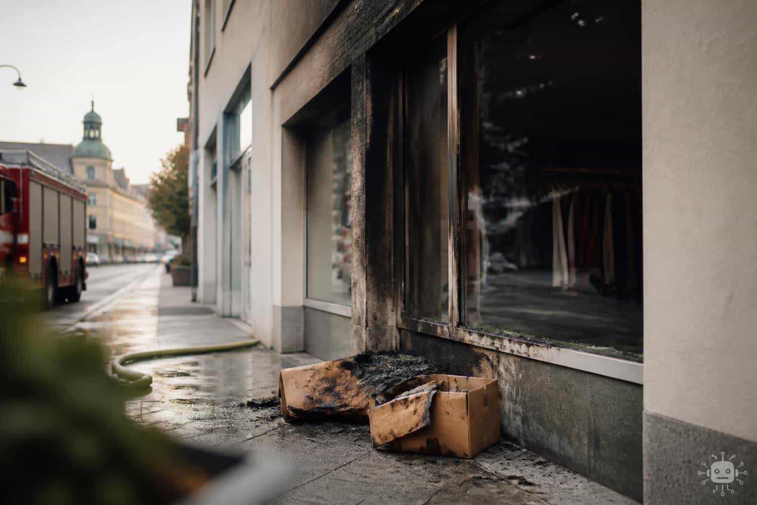Verdacht der Brandstiftung