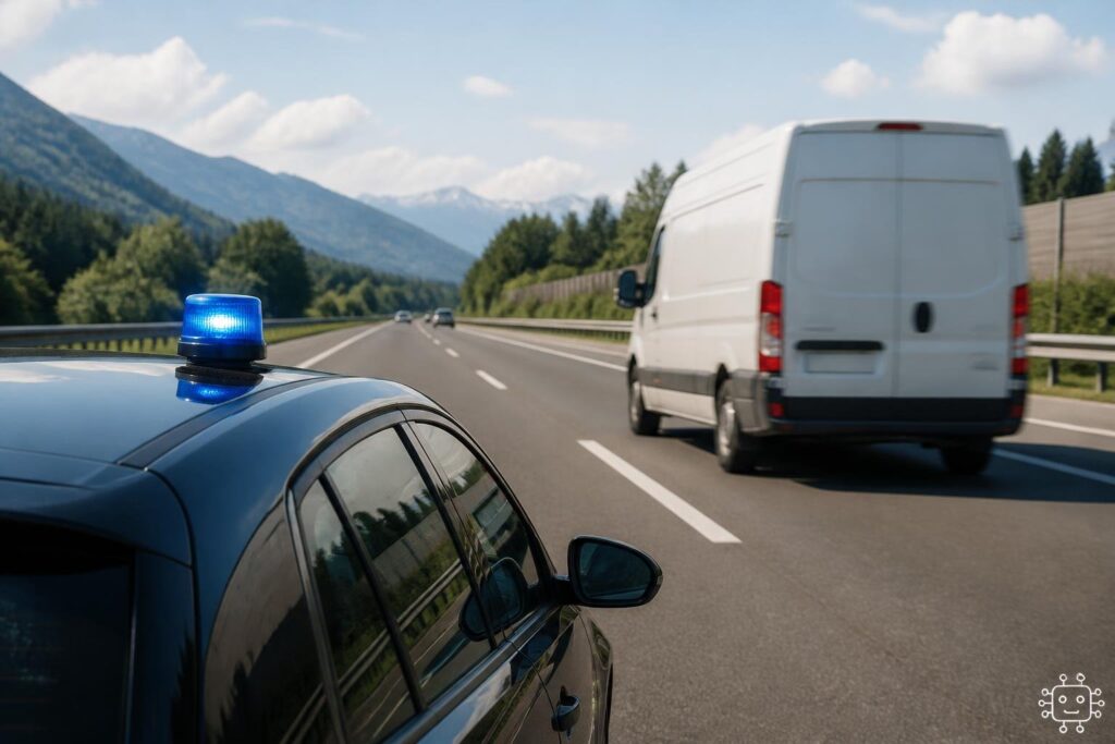 Raser überholte Kärntner Zivilstreife: 64 km/h zu schnell