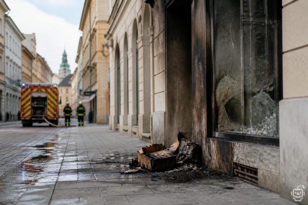 Feuer in der Innenstadt: 37-Jähriger gesteht