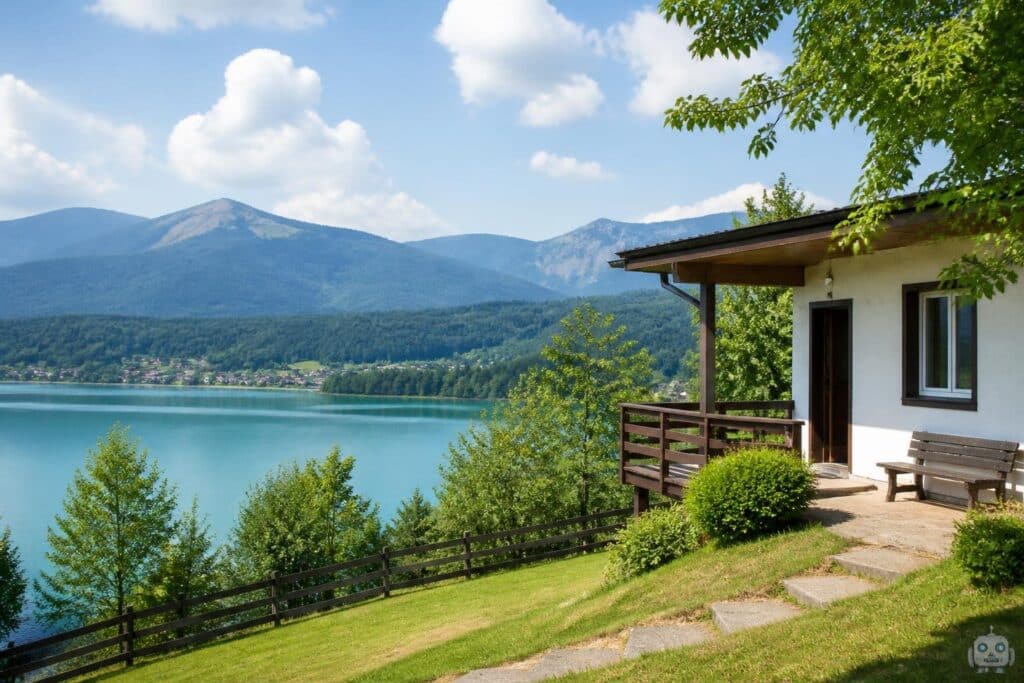 Öffnung des Wolfsberger Ferienhauses am Klopeiner See ist vom Tisch