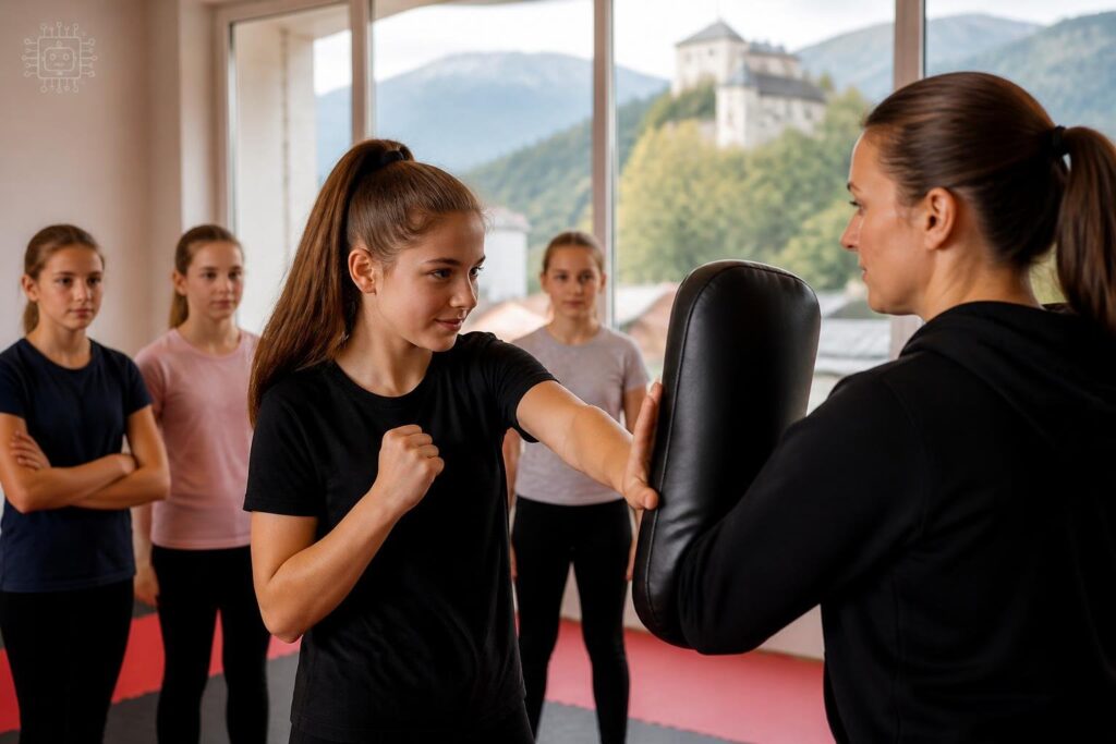 In Spittal lernen junge Mädchen, Grenzen zu setzen