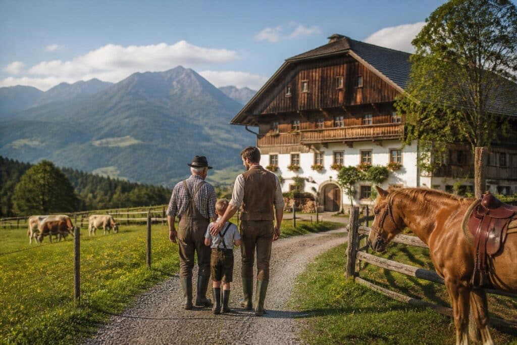 Seit 130 Jahren werden in dieser Familie die Zügel weitergegeben