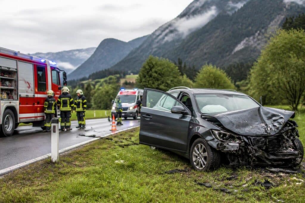 Verkehrsunfall in Obervellach