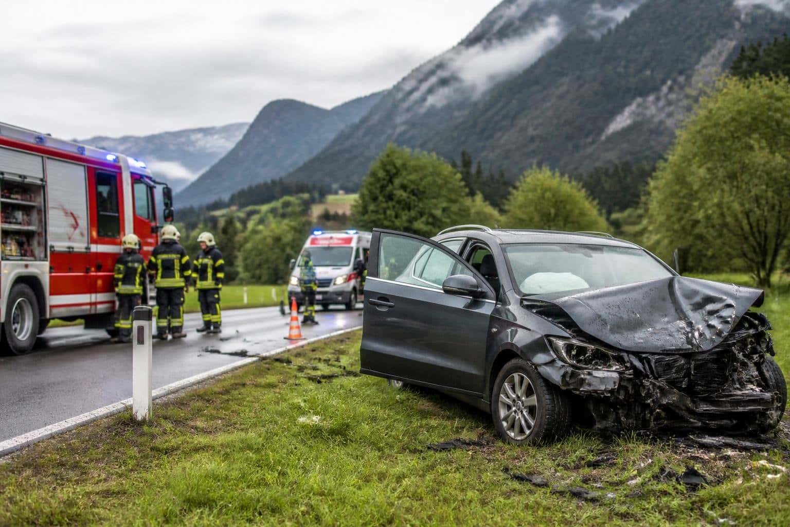 Verkehrsunfall in Obervellach