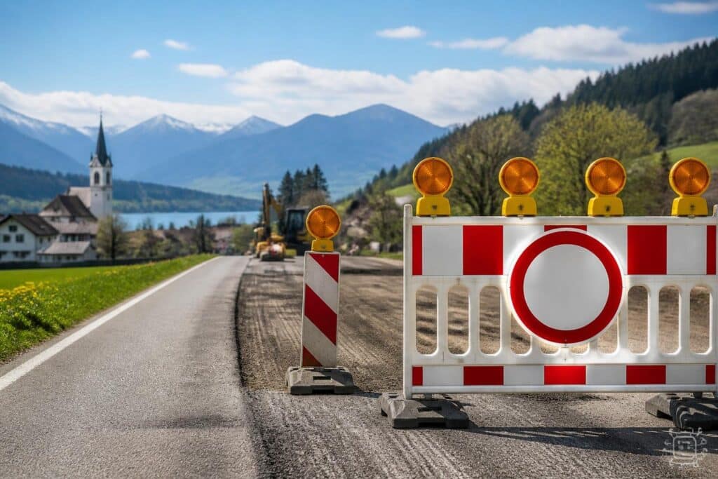 Vollsperre möglich: Sanierung von Straße in Kärnten beginnt