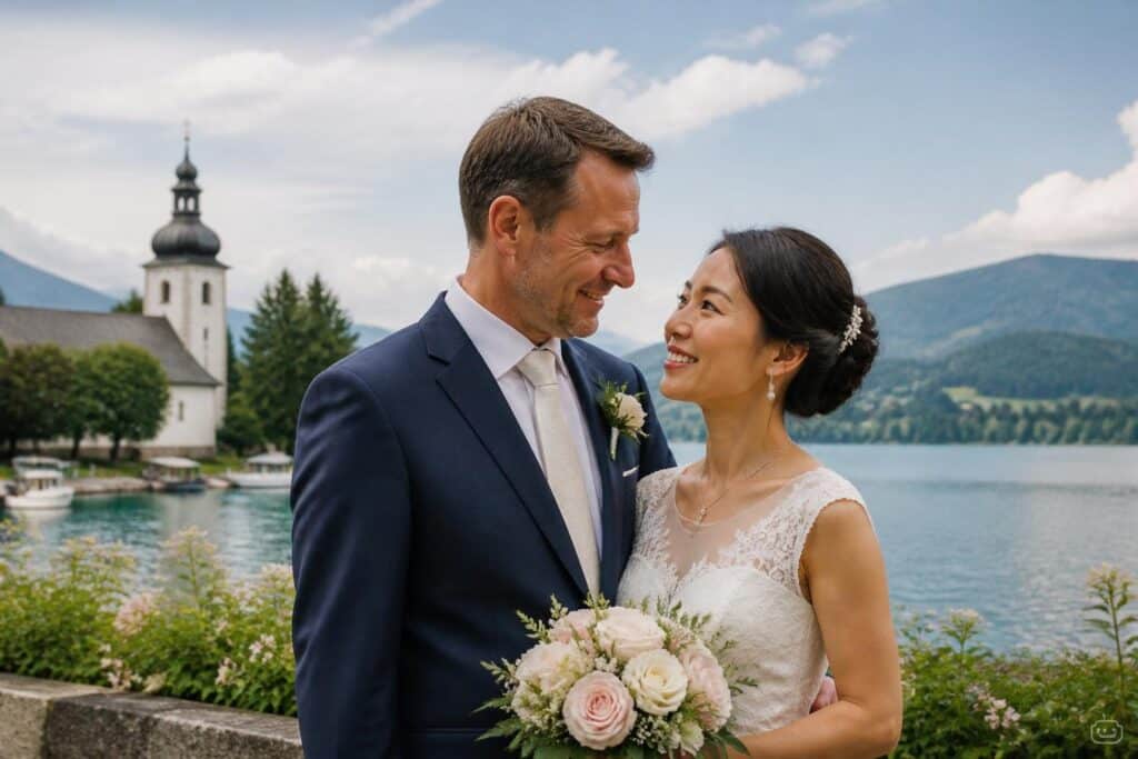 Kärntner Ehepaar besiegelte seine Liebe in China