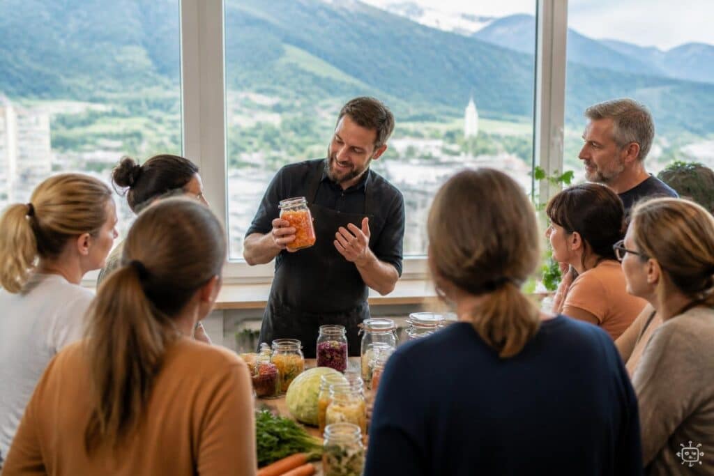 Kleine Zeitung-Büro in Spittal wurde zur Fermentier-Küche