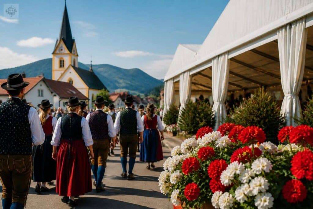 Marktumzug und Eröffnungsfeier beim 435. Kolomonimarkt