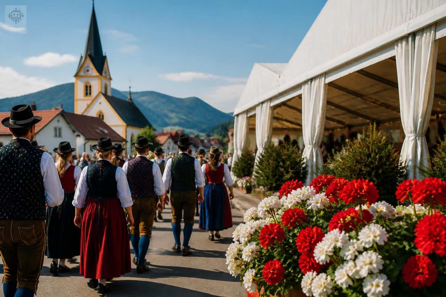Marktumzug und Eröffnungsfeier beim 435. Kolomonimarkt