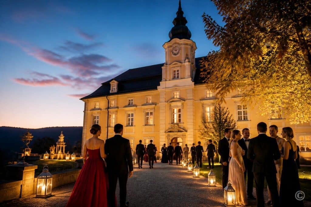 Glamouröser Ball am Schloss Wolfsberg begeisterte zahlreiche Gäste