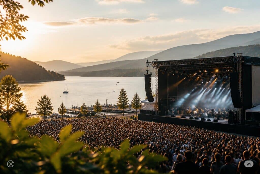 Superstar Sting tritt in der Ostbucht am Wörthersee auf