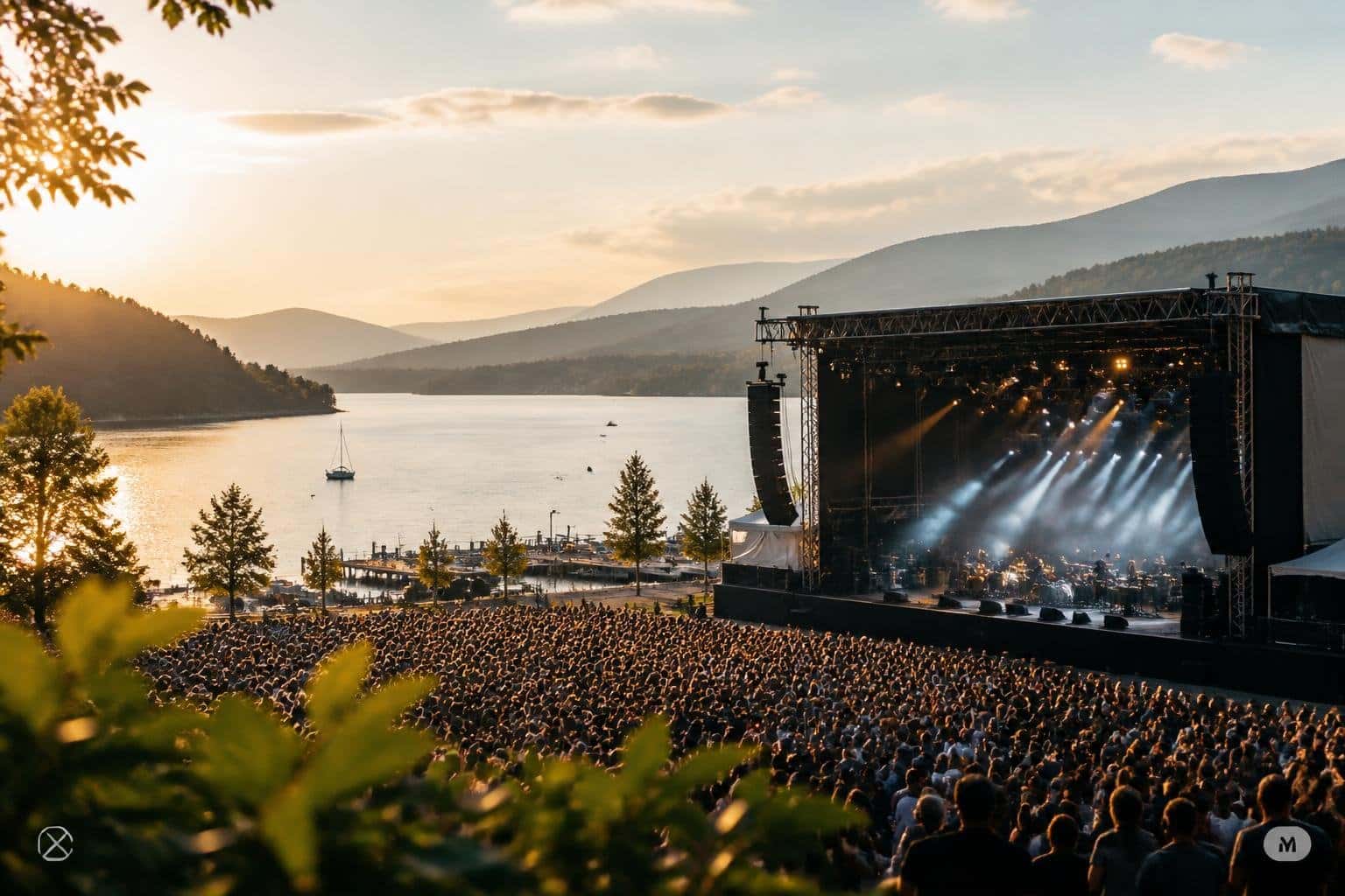 Superstar Sting tritt in der Ostbucht am Wörthersee auf