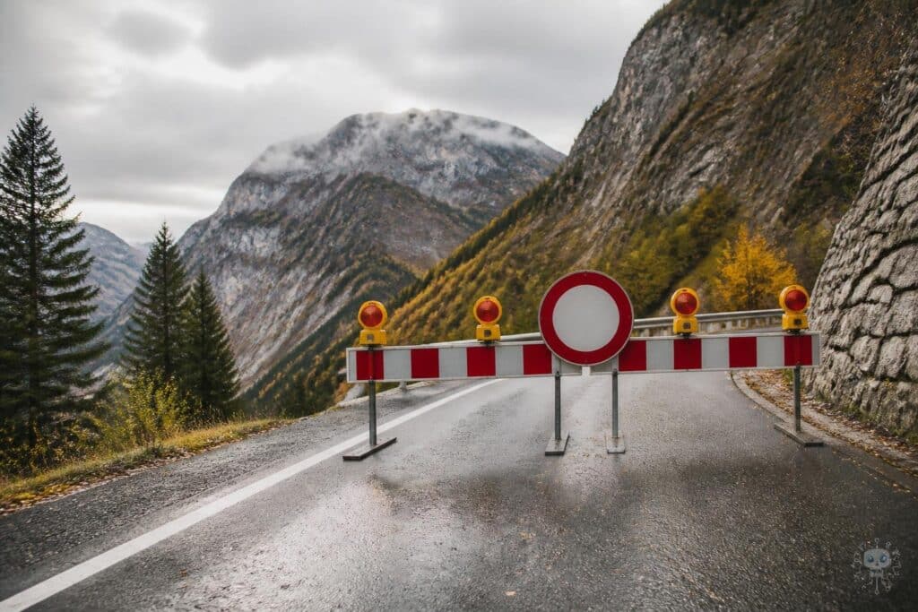Plöckenpass zwei Wochen durchgehend gesperrt