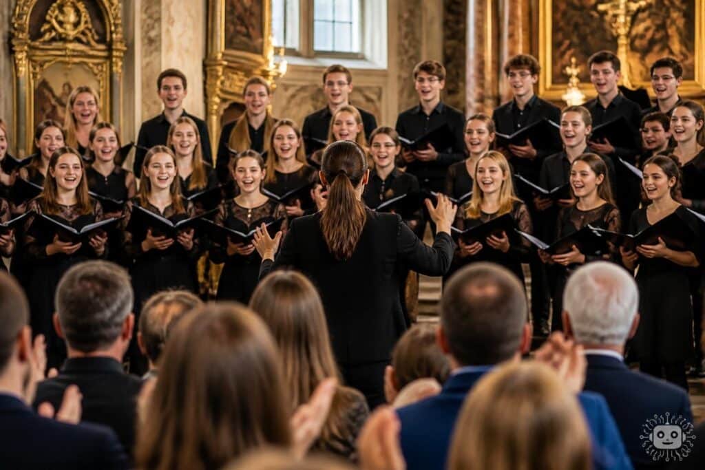 Junge Sänger begeisterten in Gmünd mit Konzert der Extraklasse