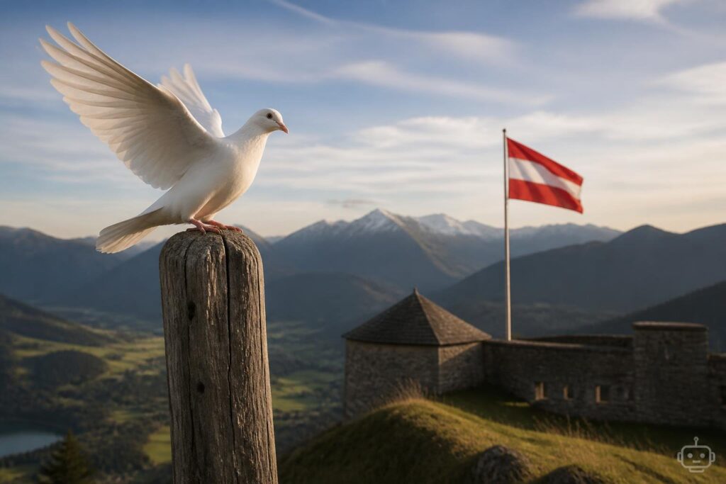 Angelobung ohne Waffen: Ein Zeichen für den Frieden