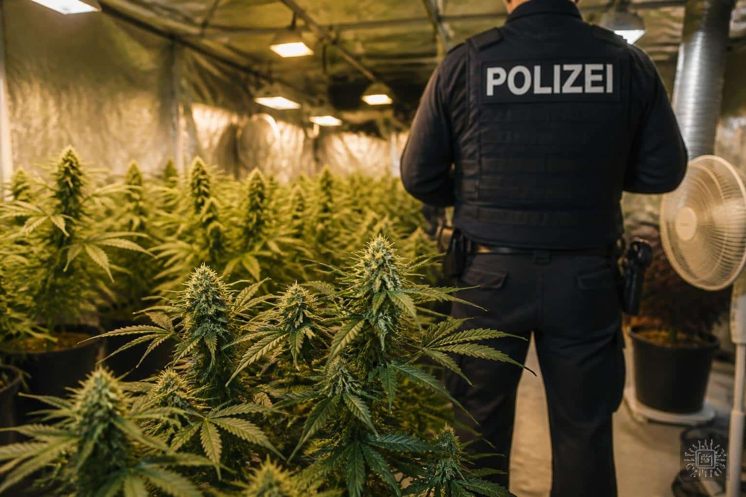 Polizei entdeckt elf Cannabisplantagen