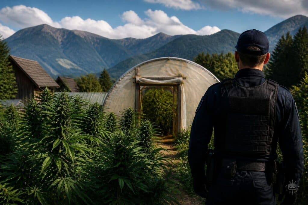 Polizei forscht elf Cannabis-Plantagen in und um Villach aus