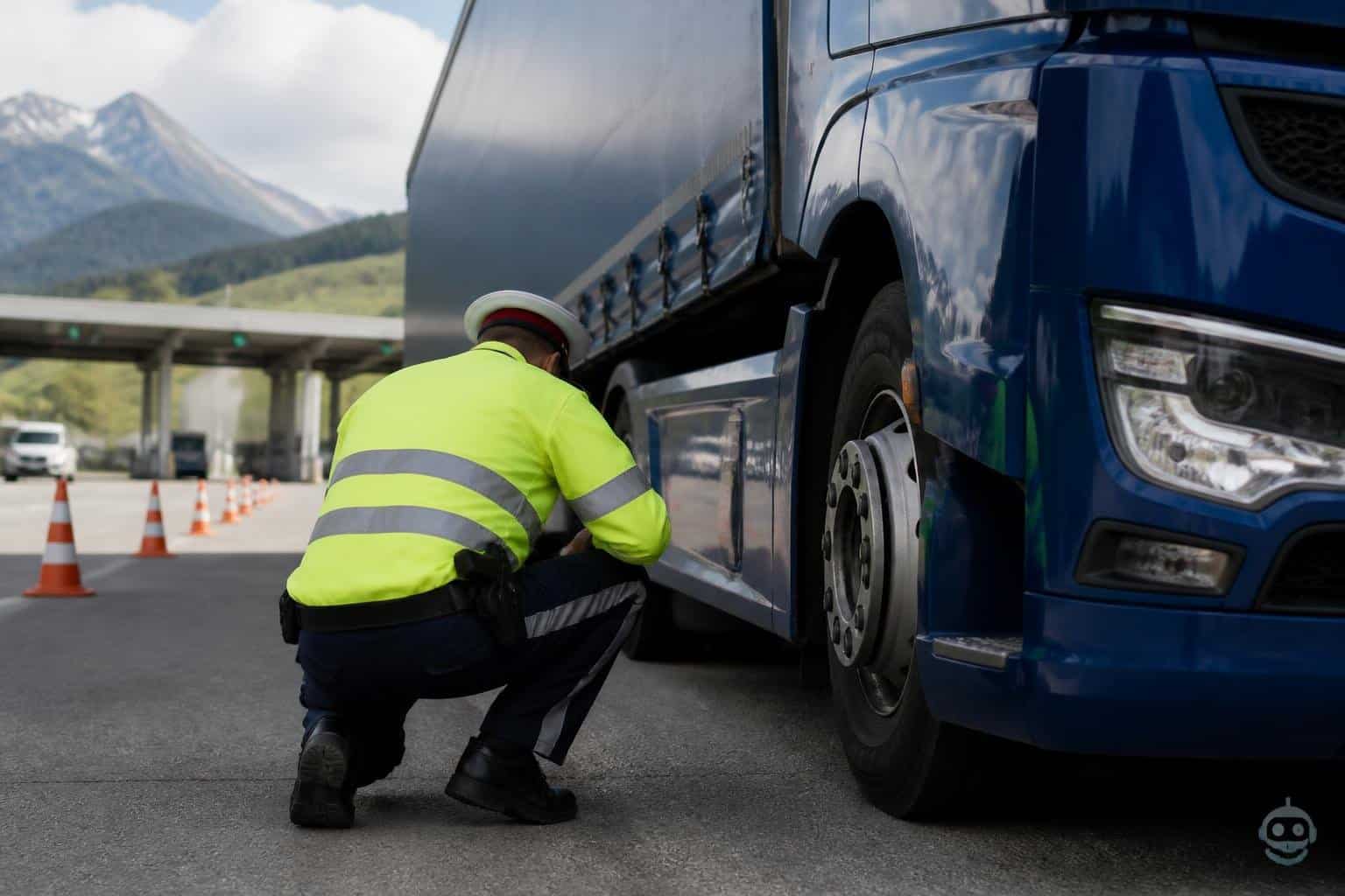 Schwere Mängel: Lkw aus Verkehr gezogen