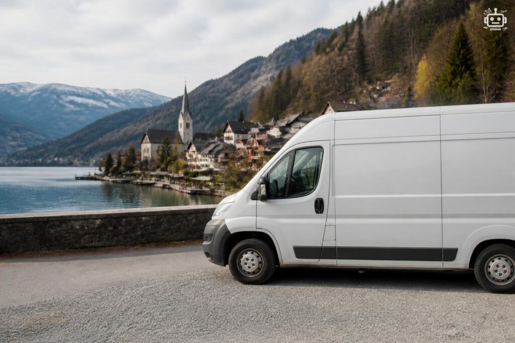 Diebstahl eine Klein-LKW