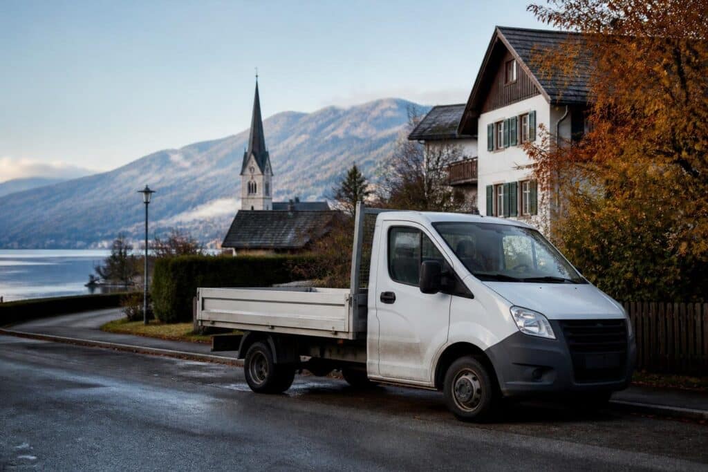 Unversperrter Klein-LKW gestohlen
