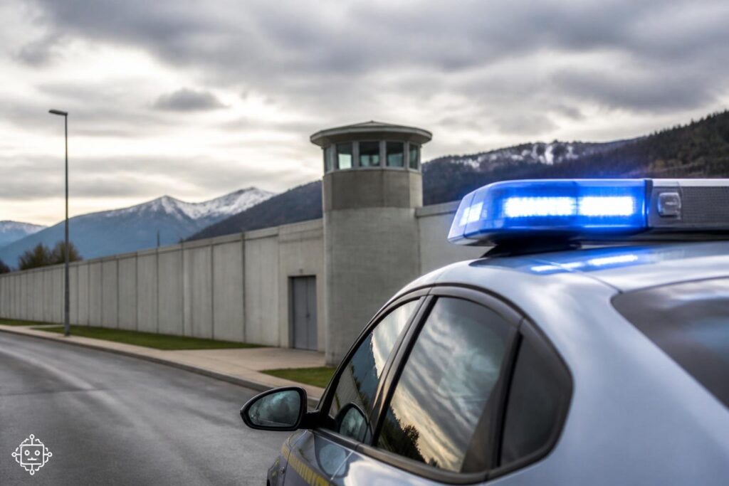 Häftling stiehlt Auto und flüchtet