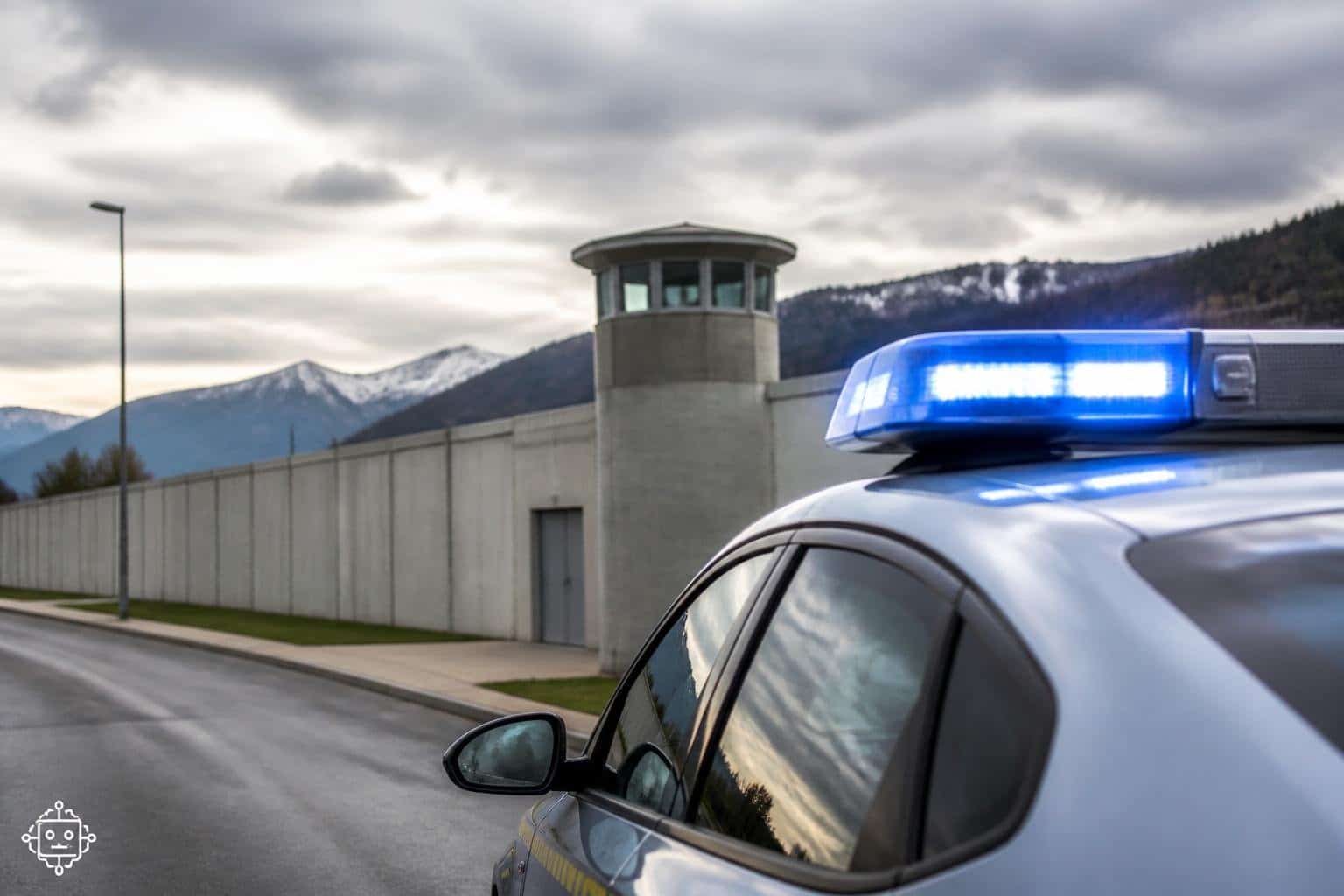 Häftling stiehlt Auto und flüchtet