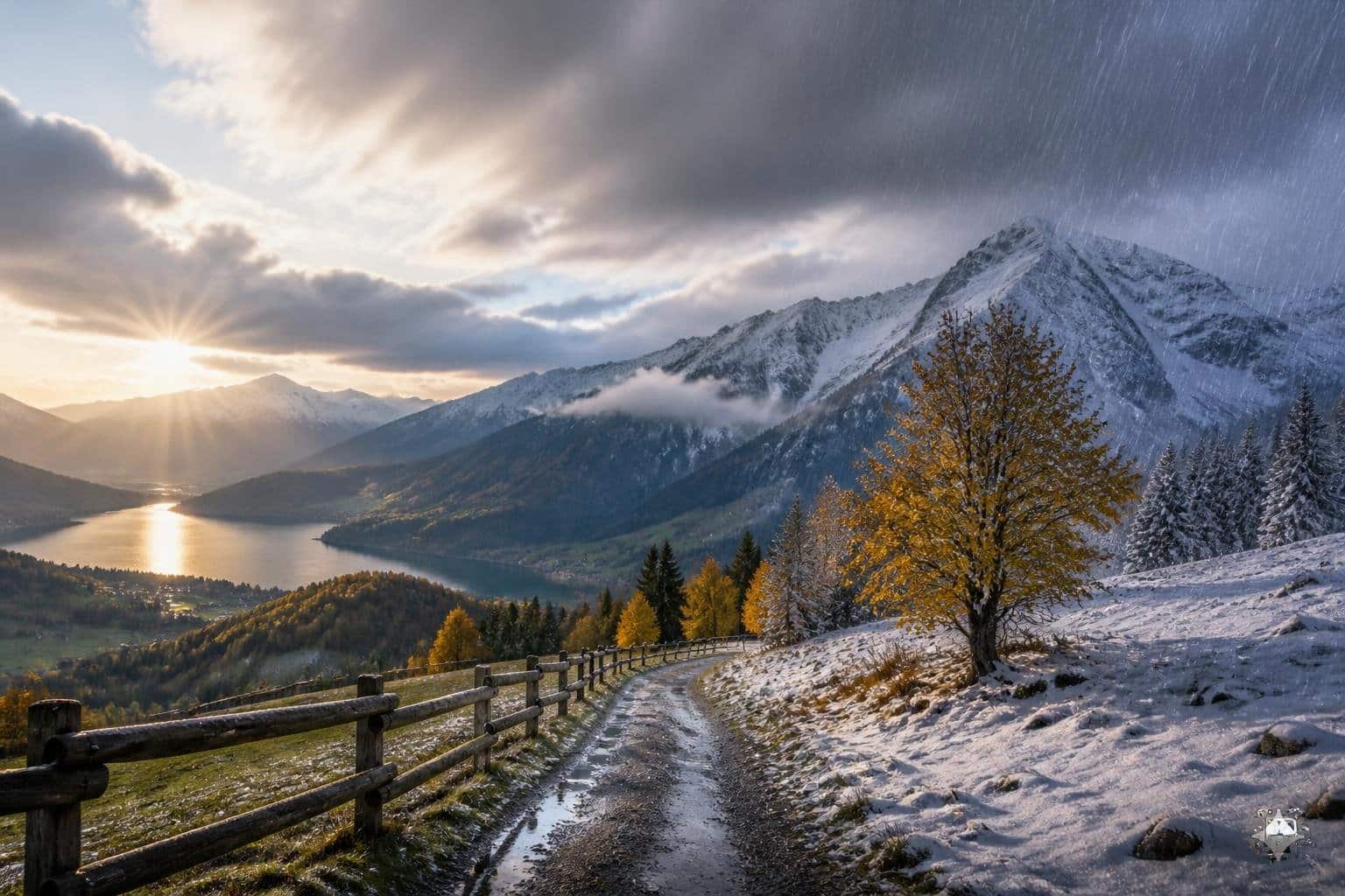 Regen, Sonne und Schnee: So wird das Wetter