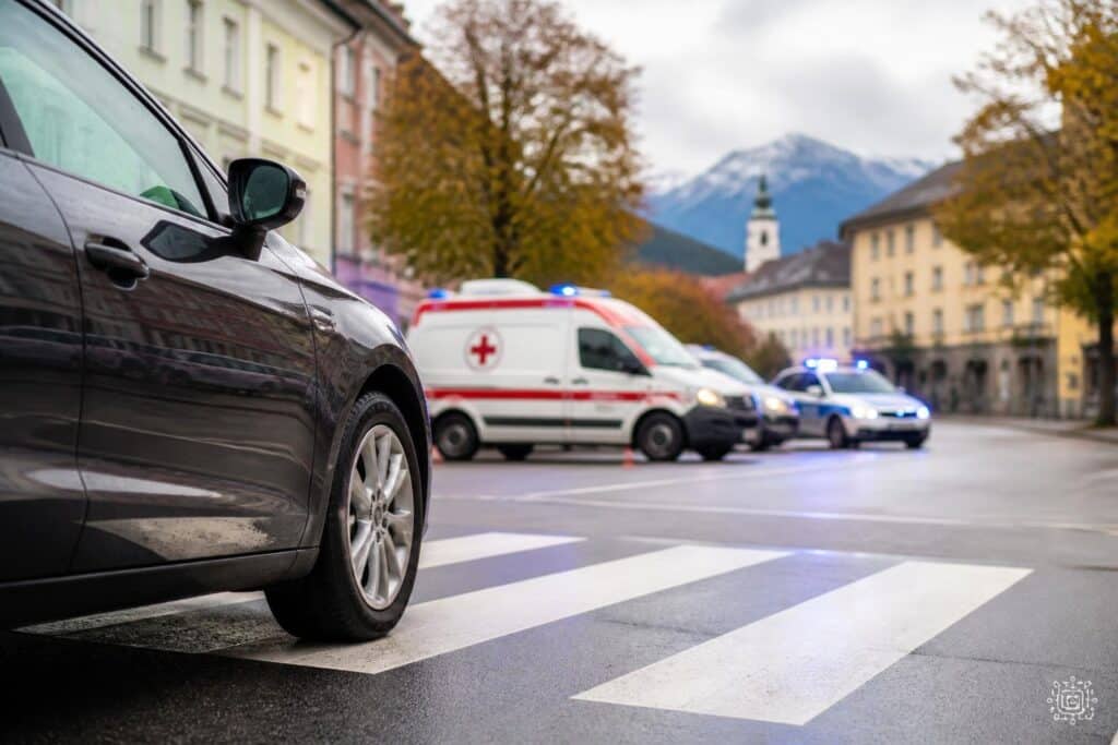 Verkehrsunfall mit Personenschaden in Villach
