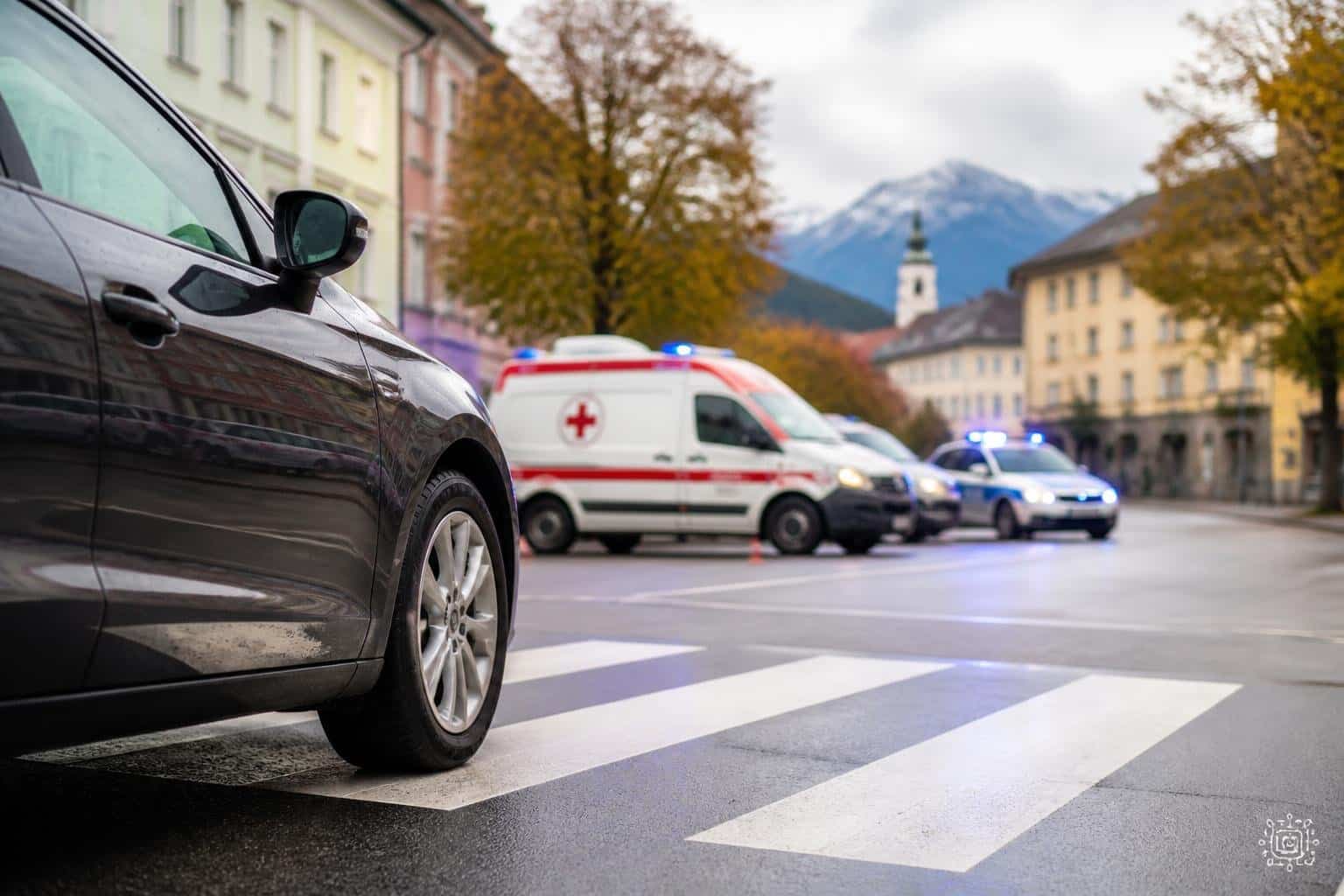 Verkehrsunfall mit Personenschaden in Villach