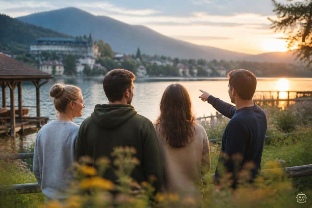 Velden zeichnete Menschen aus, die ihre Freizeit anderen widmen